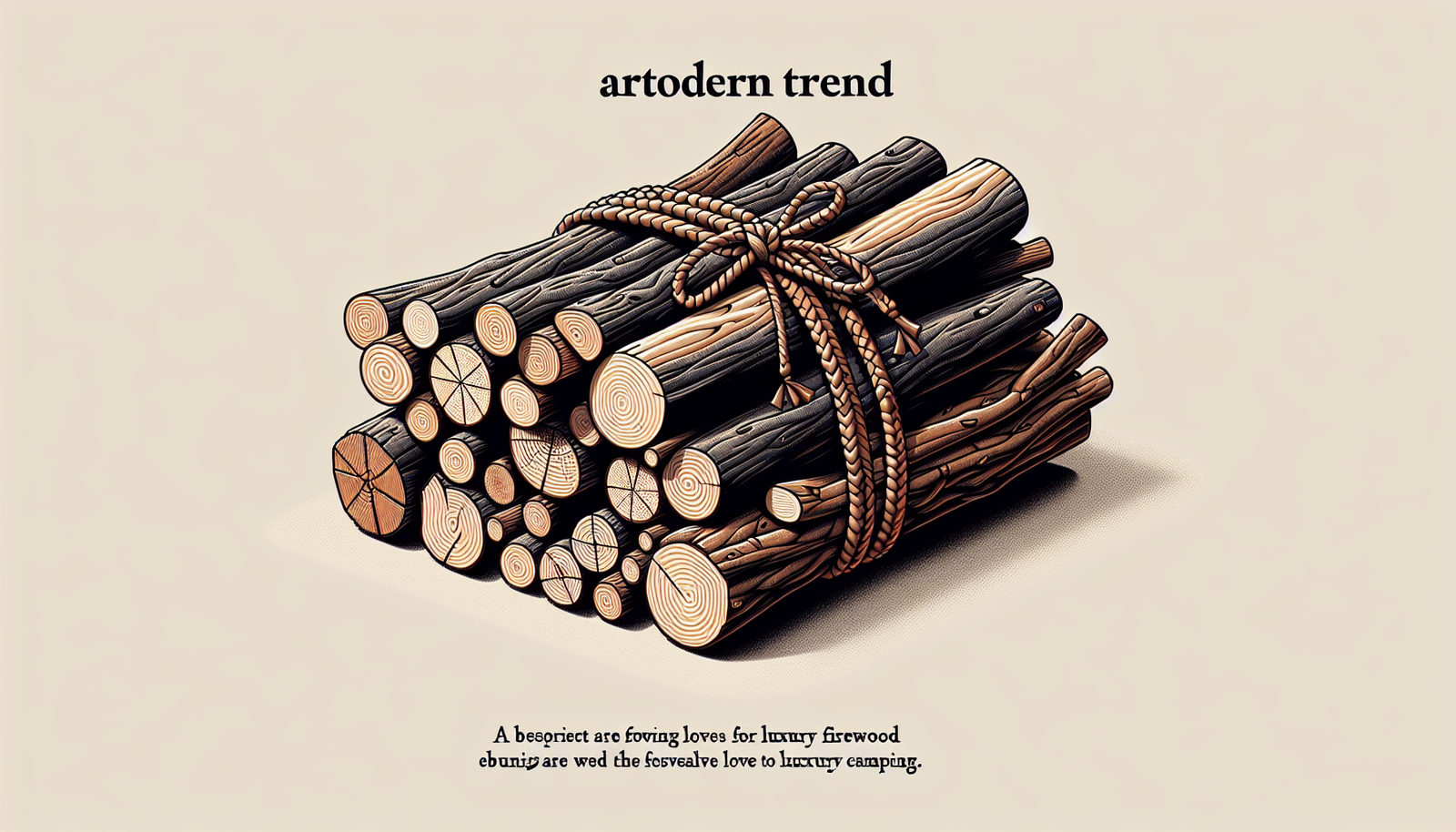 Artisanal Firewood Bundling