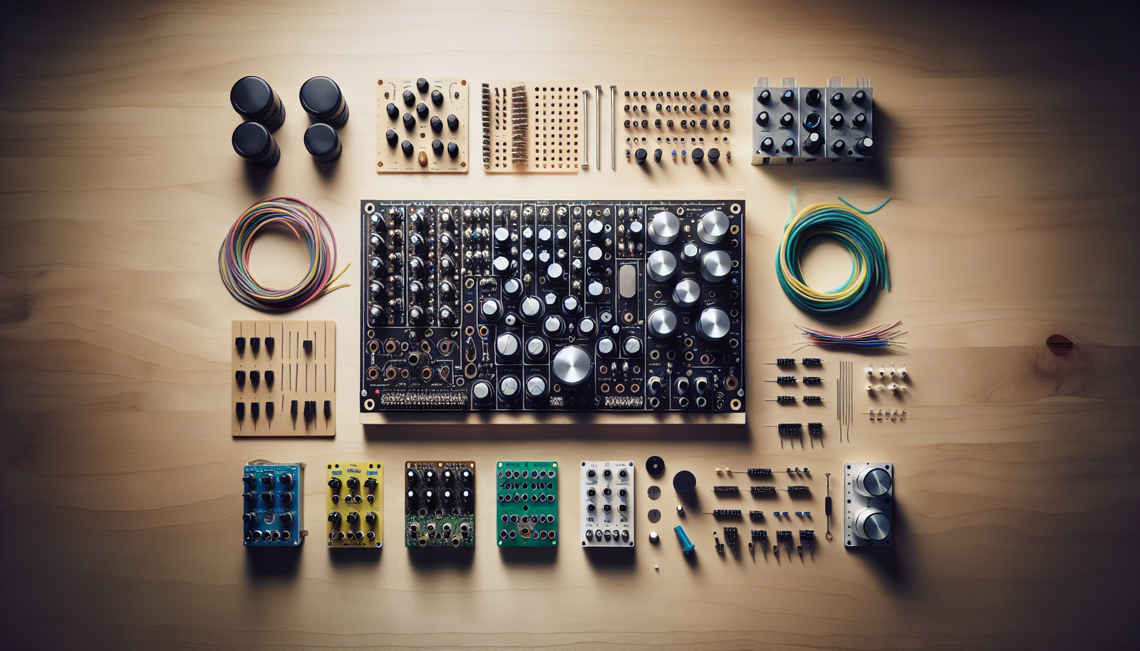 DIY Synth Kit Assembly