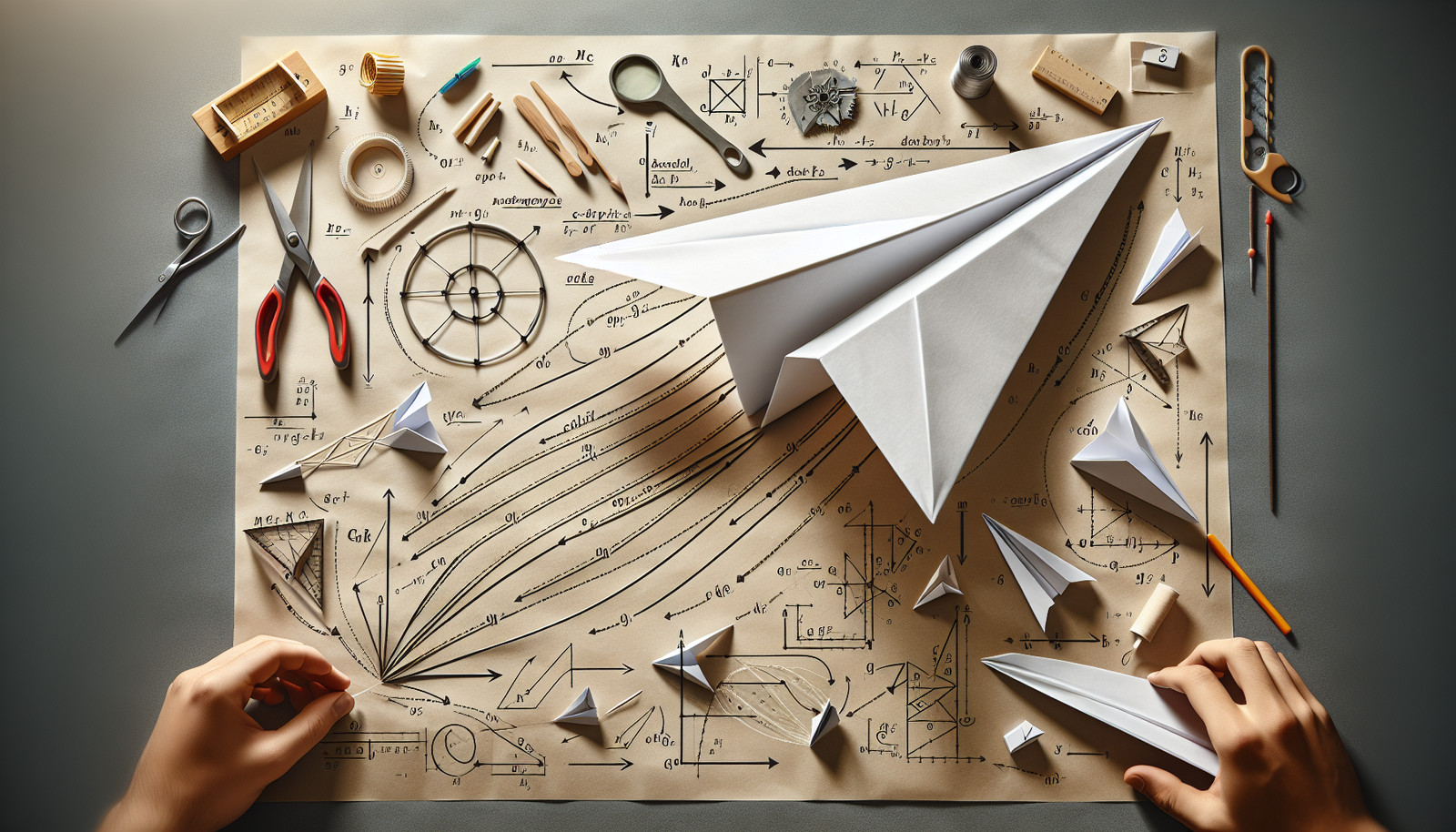 Precision Paper Airplane Making