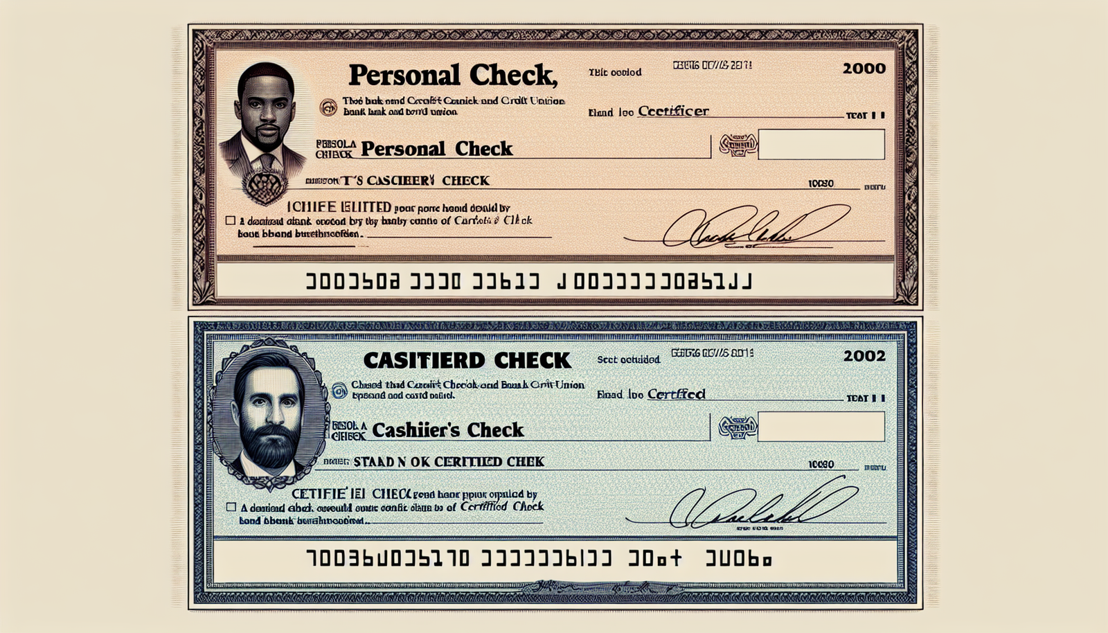 What Are The Three Types Of Checks